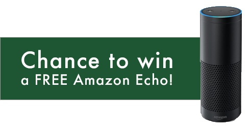 Chance to win a free Amazon Echo